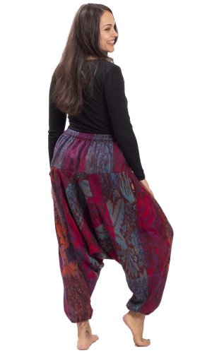 Ciepłe szarawary / Spodnie haremki JUNGLE II.