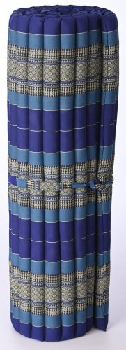 Futon rolovací tmavě modrý šířka 120cm