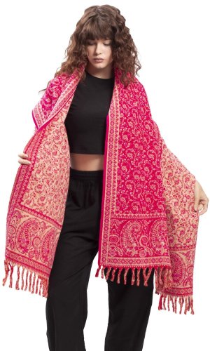 Šála GARAM růžová IV.