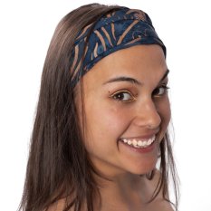 Čelenka BALI BATIK tmavě modrá VIII.
