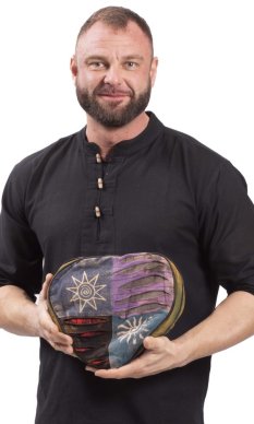 Składany patchworkowy plecak V.