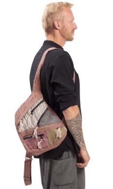 Batoh ETNO multipocket svetlá III.