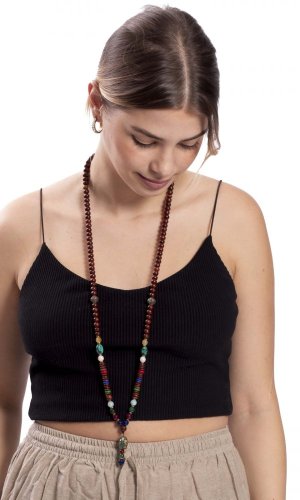 Meditačný náhrdelník MALA multicolor VIII.