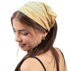 Čelenka BALI BATIK žlutá IX.
