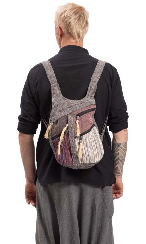 Batoh ETNO multipocket černá VI.