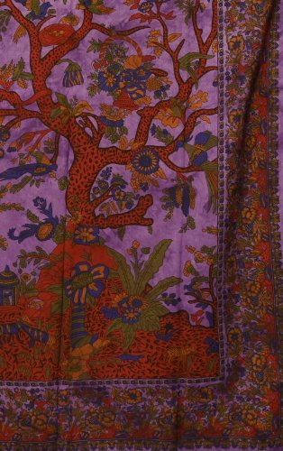 Mandala malá/ Temple strom života fialová