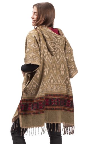 Pončo RIVAN khaki