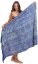 Sarong BALI BATIK modrý I.