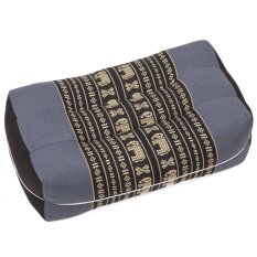 Meditačný podsedák hranatý FUTON modro-čierny