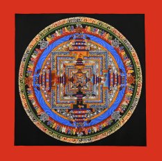 Maľovaný obraz THANGKA 31x31 cm