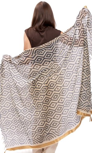 Sarong / šátek JALA / modrý ornament V.