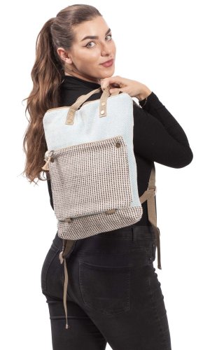 Batoh SAGAR modro -černý IV