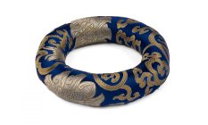 Vankúšik pod tibetskú misu ø 16 cm modrý (vhodný na misu s priemerom cca 20–24 cm)