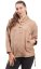Bluza unisex z kapturem RAHUL WAFLAR beżowy - Rozmiar: XL