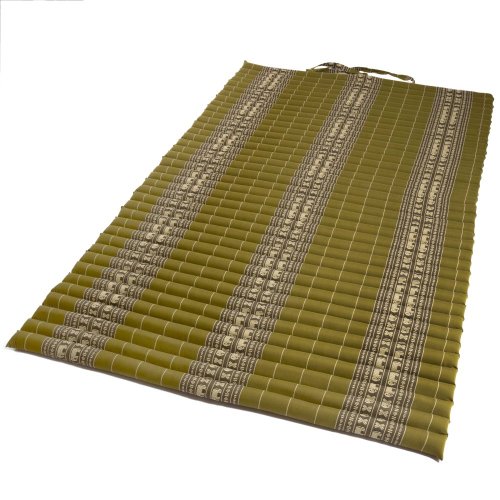 Futon rolovací / šířka 120 cm / zelený III.