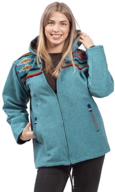 Teplá bunda VIKRAM modrá VI.