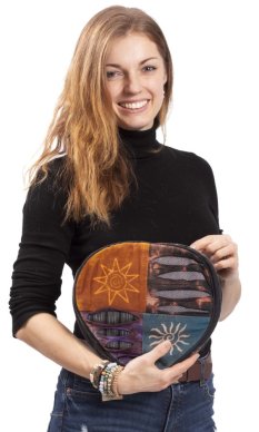 Składany patchworkowy plecak XI.