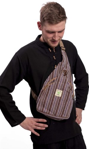 Batoh AMIT CROSSBODY hnědá