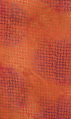 Sarong BALI BATIK pomarańczowy XIV.