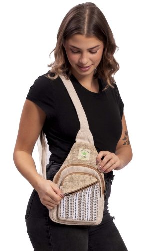 Plecak AMIT CROSSBODY beżowy