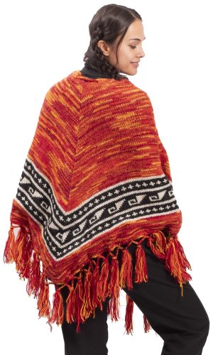 Pončo HIMALAYAN oranžové