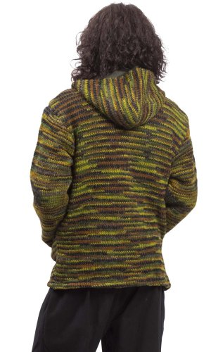 Pletená bunda MARLED zelená