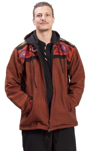 Teplá pánská bunda VIKRAM rezavá IX.