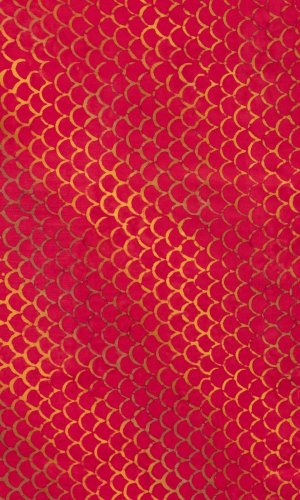 Sarong BALI BATIK czerwony XIII.